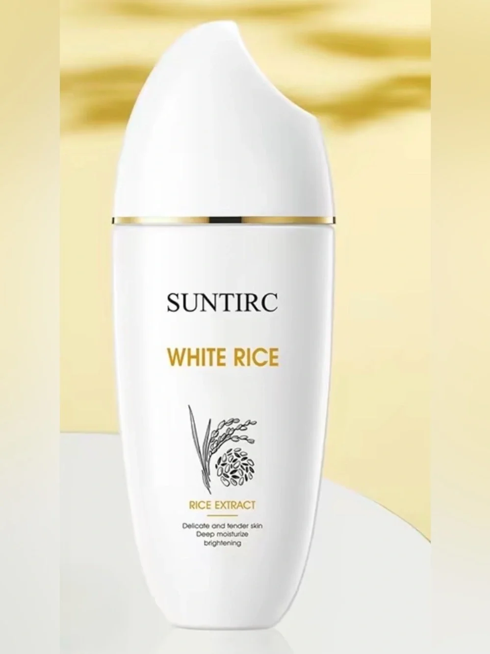 Suntric- White Rice Extract Brightening Moisturizer - White
